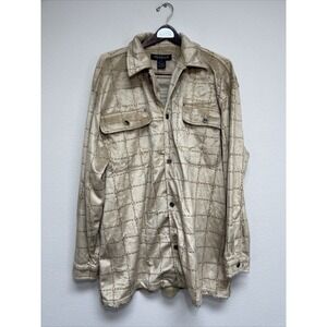 Vintage De Cello‎ Men's 2 piece Shirt and pants Logo monogram outfit 100% Poly